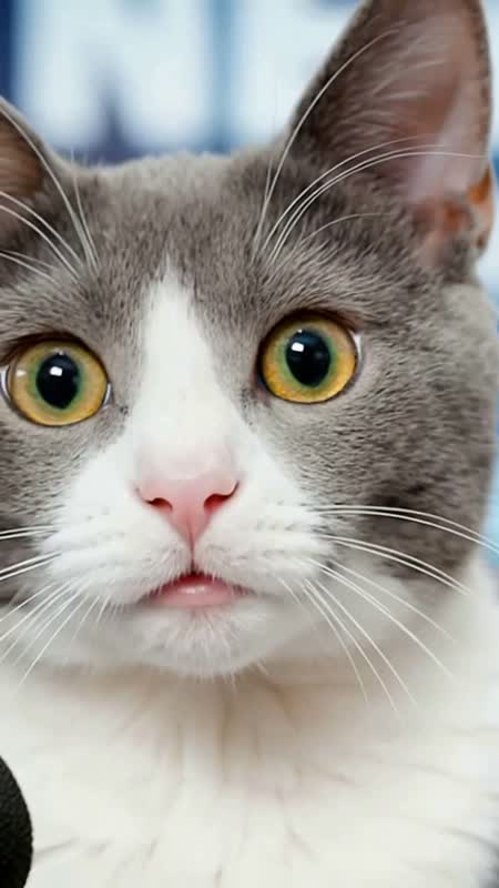 萌宠演播室 · 猫咪开口说话短片 #10