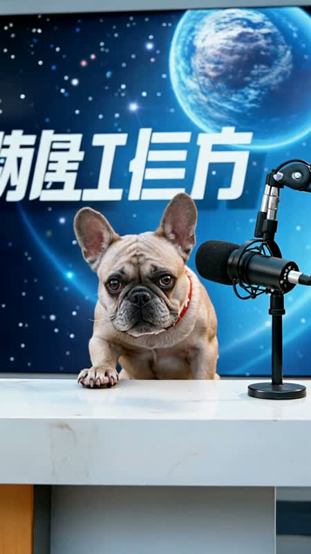 萌宠演播室 · 狗狗开口说话短片 #17