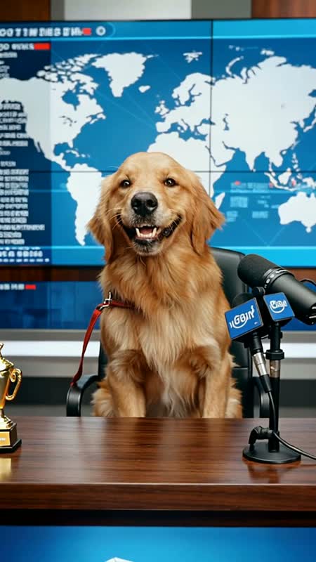 萌宠演播室 · 狗狗开口说话短片 #27